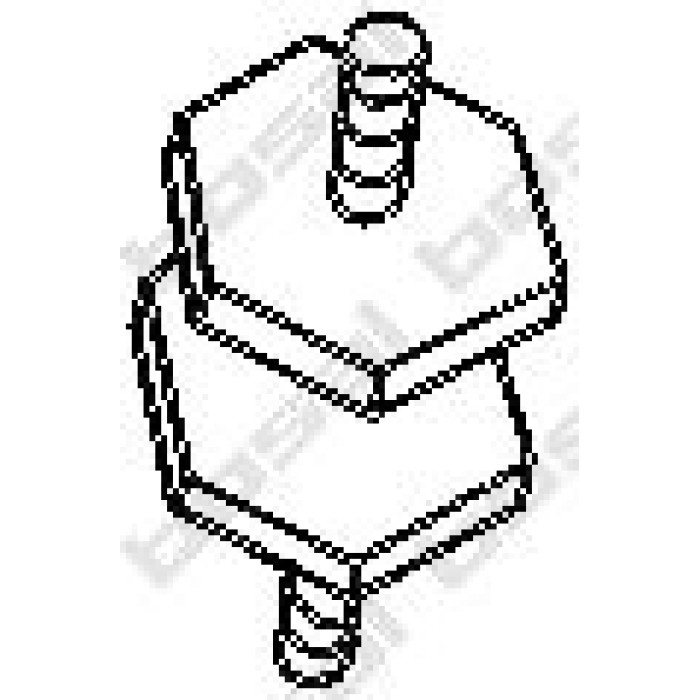 Bosal Abgasanlagenhalter 255-333 Bosal Abgasanlagenhalter 255-333