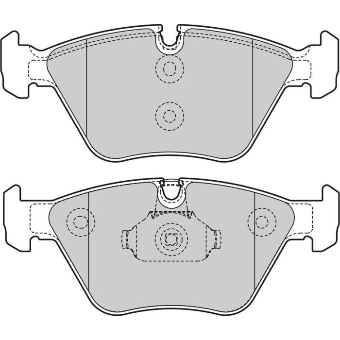 Valeo Bremsbelagsatz 598811 Valeo Bremsbelagsatz 598811
