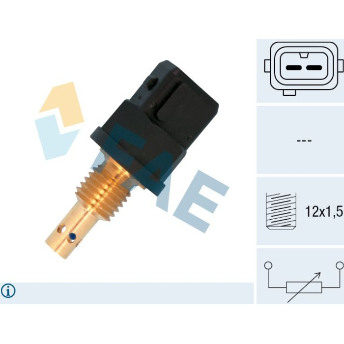 FAE Sensor, Ansauglufttemperatur 33536 FAE Sensor, Ansauglufttemperatur 33536
