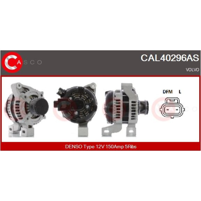 CASCO Generator CAL40296AS CASCO Generator CAL40296AS