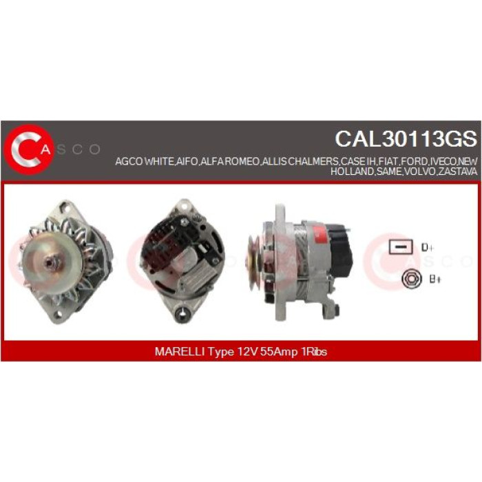 CASCO Generator CAL30113GS CASCO Generator CAL30113GS