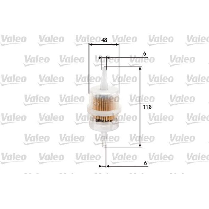 587011 Valeo Kraftstofffilter 587011