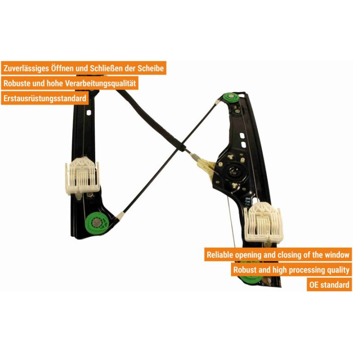 VAICO V20-9741 Fensterheber vorne rechts, elektrisch, ohne Motor VAICO V20-9741 Fensterheber vorne rechts, elektrisch, ohne Motor