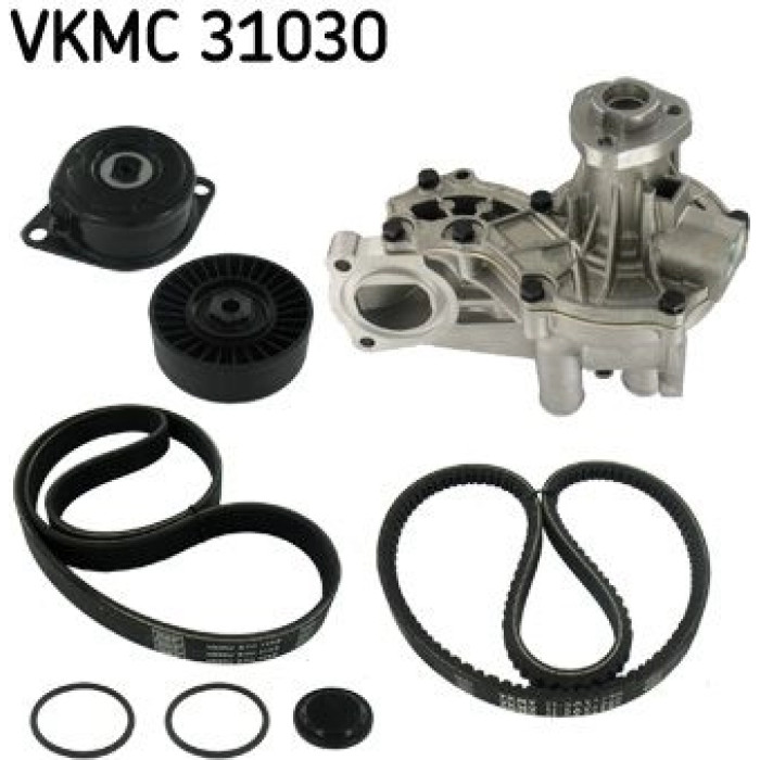 VKMC 31030 SKF Keilrippenriemensatz mit Wasserpumpe 31030 VKMC 31030 SKF Keilrippenriemensatz mit Wasserpumpe 31030