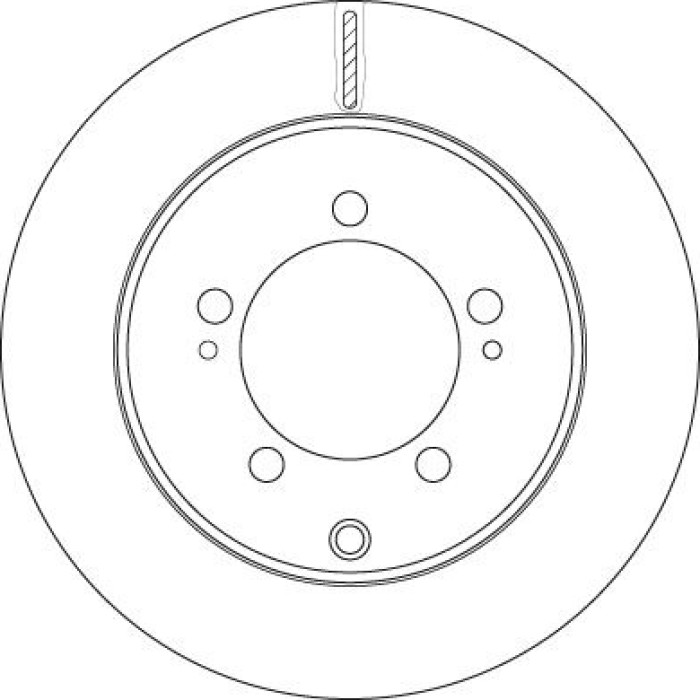 TRW Bremsscheibe DF6274