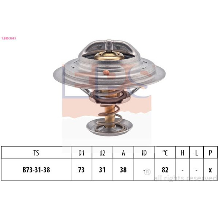 1.880.363S EPS Thermostat 1.880.363S 1.880.363S EPS Thermostat 1.880.363S