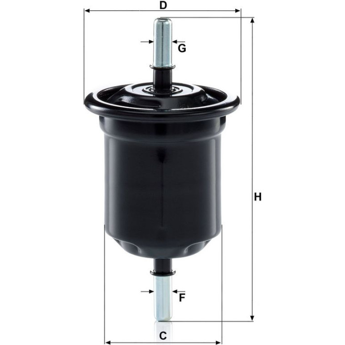WK 6013 MANN-FILTER Kraftstofffilter WK 6013 WK 6013 MANN-FILTER Kraftstofffilter WK 6013