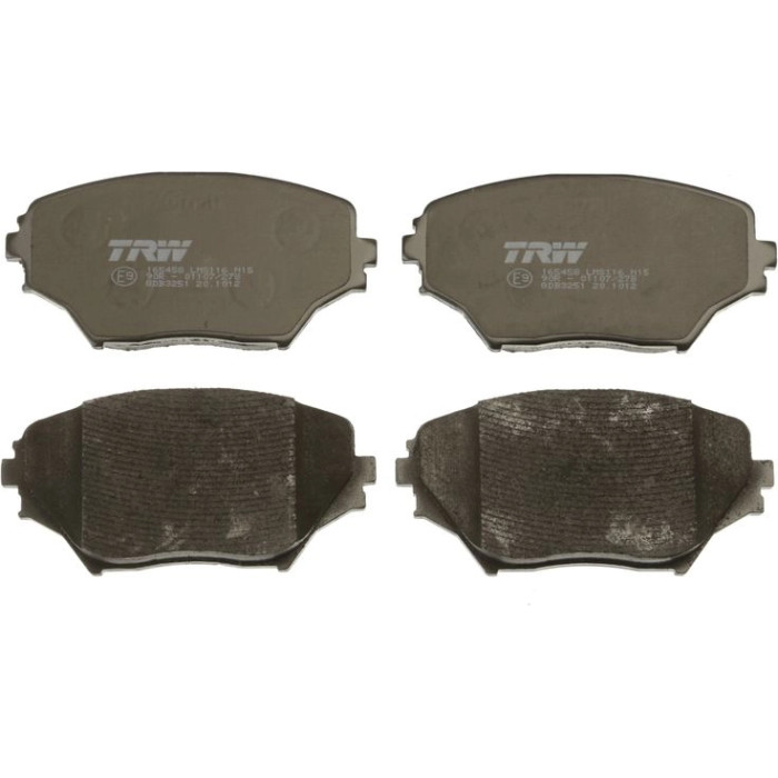 TRW Bremsbeläge Vorderachse GDB3251 TRW Bremsbeläge Vorderachse GDB3251