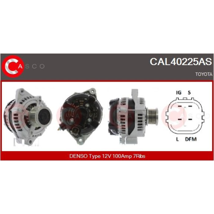 CASCO Generator CAL40225AS CASCO Generator CAL40225AS