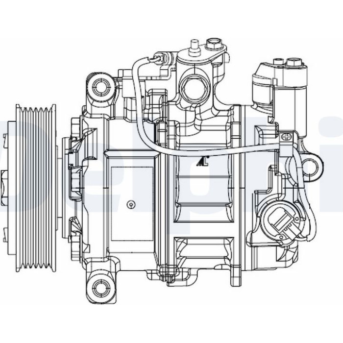Delphi Kompressor CS20504 Delphi Kompressor CS20504