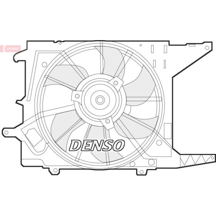 Denso Kühlerlüfter DER37003 Denso Kühlerlüfter DER37003