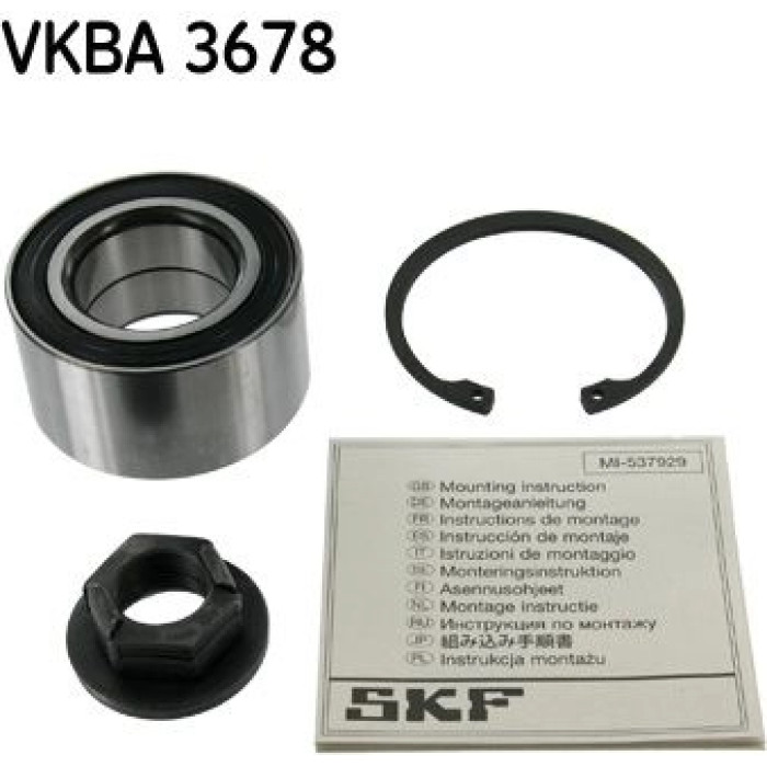 SKF Radlagersatz VKBA 3678 - Vorderachse SKF Radlagersatz VKBA 3678 - Vorderachse