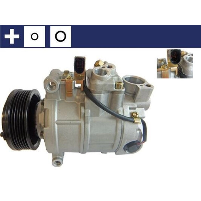 ACP 980 000S MAHLE Klimakompressor 980 000S, 12 V, 6SEU14C, R134a – u. a. für Audi A4 B8 Avant (8K5), A5 (8T3), A4 B8 (8K2) – OE Nummer 8K0 260 805 C - l ACP 980 000S MAHLE Klimakompressor 980 000S, 12 V, 6SEU14C, R134a – u. a. für Audi A4 B8 Avant (8K5), A5 (8T3), A4 B8 (8K2) – OE Nummer 8K0 260 805 C - l