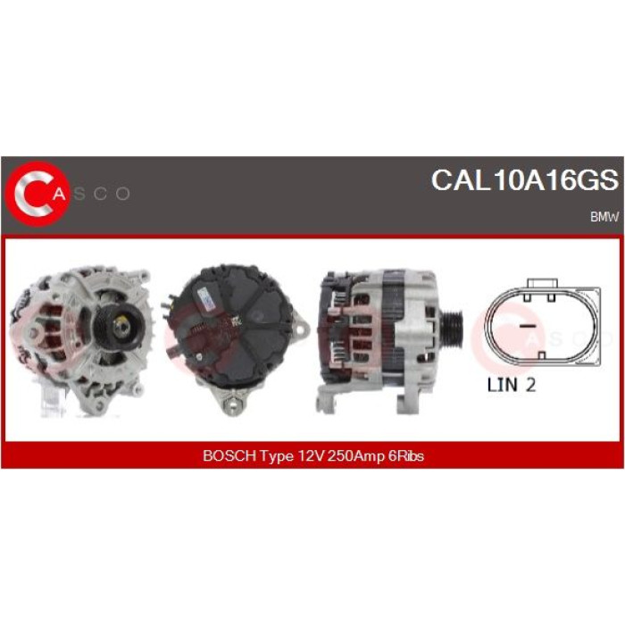 CASCO Generator CAL10A16GS CASCO Generator CAL10A16GS