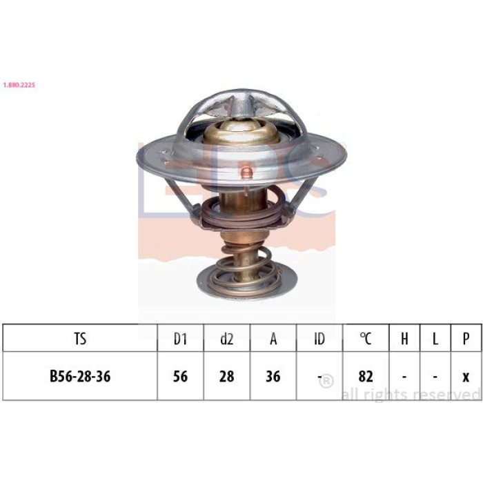 EPS Thermostat 1.880.222S EPS Thermostat 1.880.222S