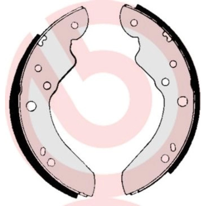 Bremsbackensatz HA S 23 564