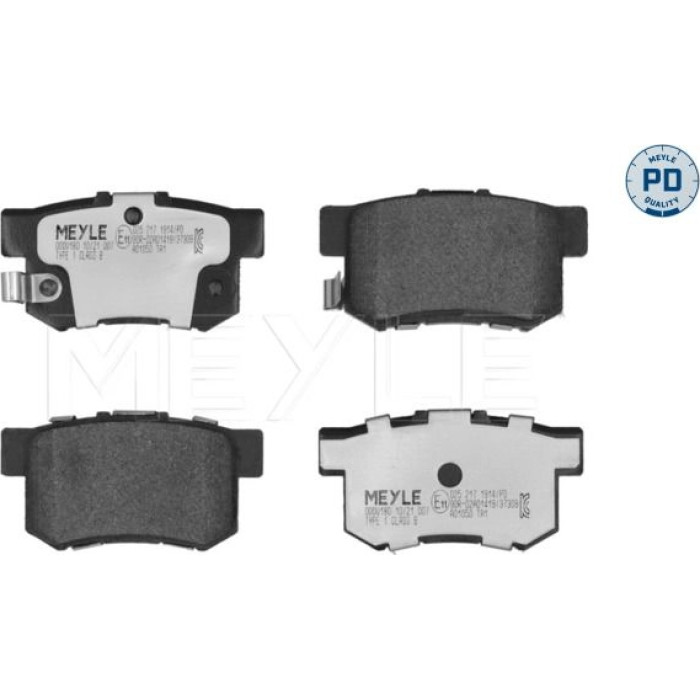 MEYLE Bremsbelagsatz Honda Accord 025 217 1914/PD