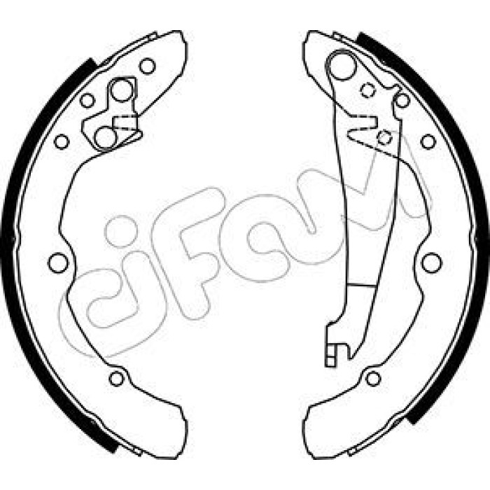 CIFAM Bremsbackensatz 153-008 CIFAM Bremsbackensatz 153-008
