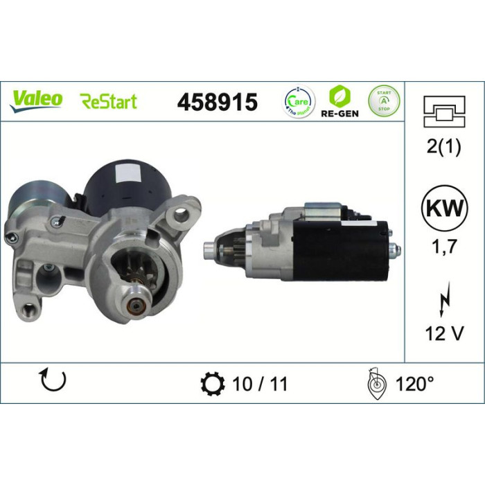 Valeo Anlasser 458915 Valeo Anlasser 458915