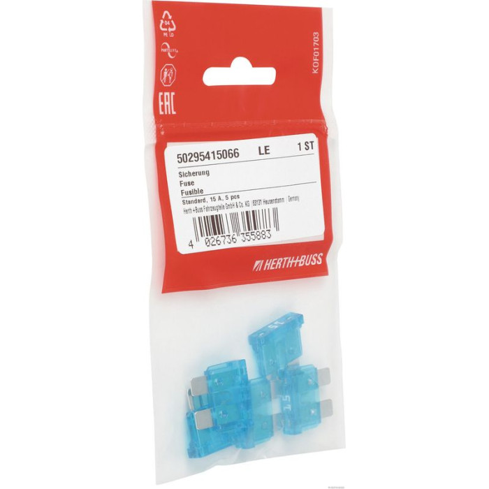 Herth+Buss Elparts Sicherung 50295415066 Herth+Buss Elparts Sicherung 50295415066