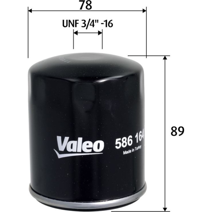 Valeo Ölfilter 586164 Valeo Ölfilter 586164
