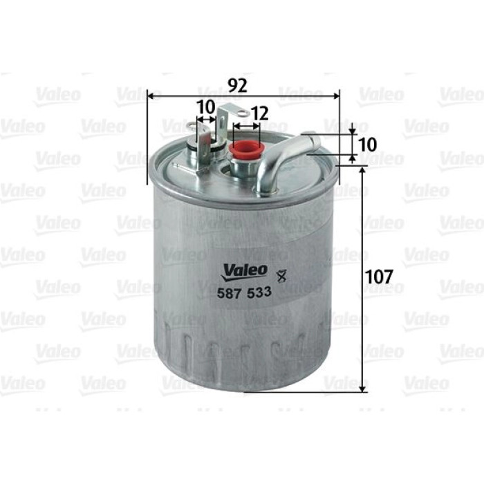 Valeo Kraftstofffilter 587533 Valeo Kraftstofffilter 587533