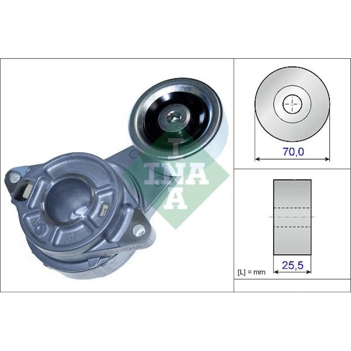 INA Spannarm, Keilrippenriemen 534 0458 10 INA Spannarm, Keilrippenriemen 534 0458 10