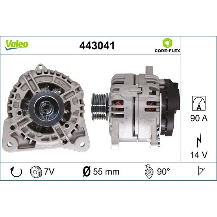 Valeo Lichtmaschine 443041 Valeo Lichtmaschine 443041