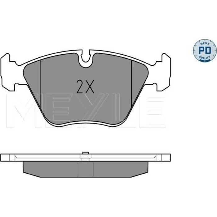 025 231 8320/PD MEYLE Bremsbelagsatz BMW E46 330D 98 025 231 8320/PD MEYLE Bremsbelagsatz BMW E46 330D 98