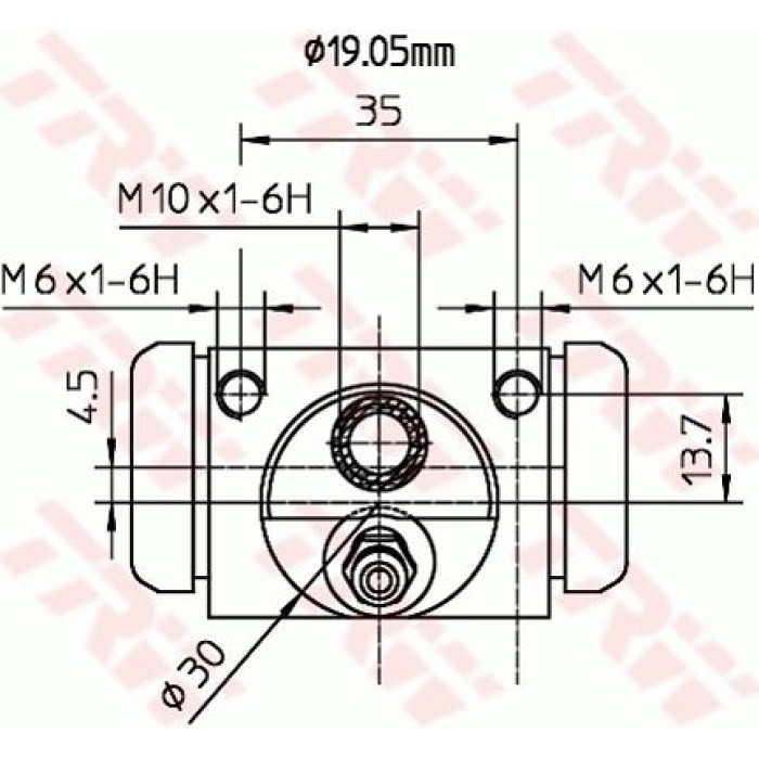 TRW Radbremszylinder BWD314 TRW Radbremszylinder BWD314