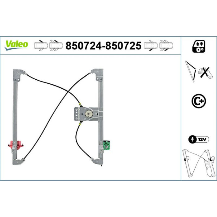VALEO 850725 Fensterheber VALEO 850725 Fensterheber