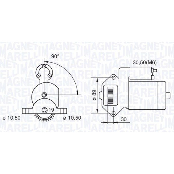Magneti Marelli Anlasser 063280022010