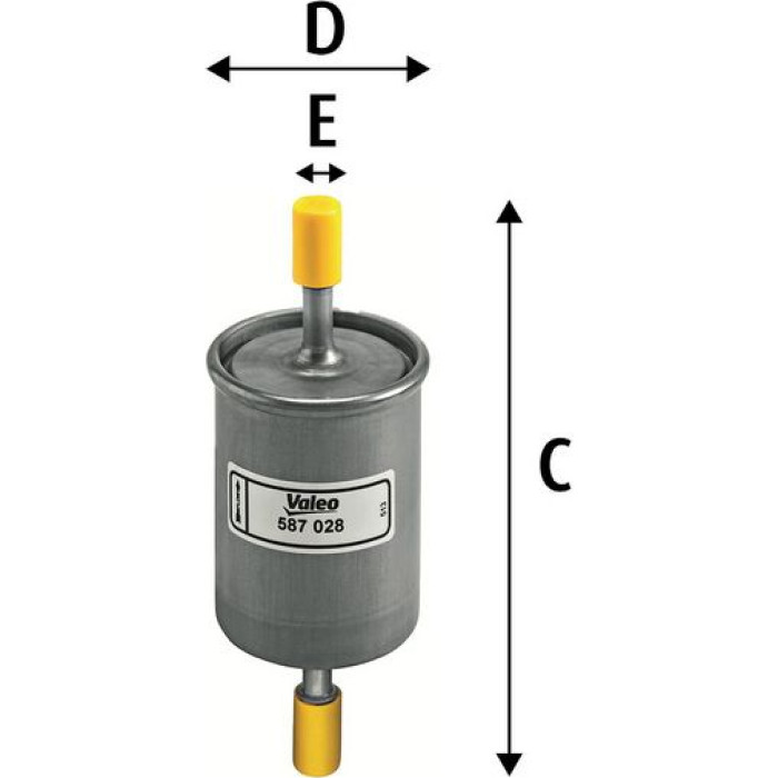 587028 Valeo Kraftstofffilter 587028 587028 Valeo Kraftstofffilter 587028