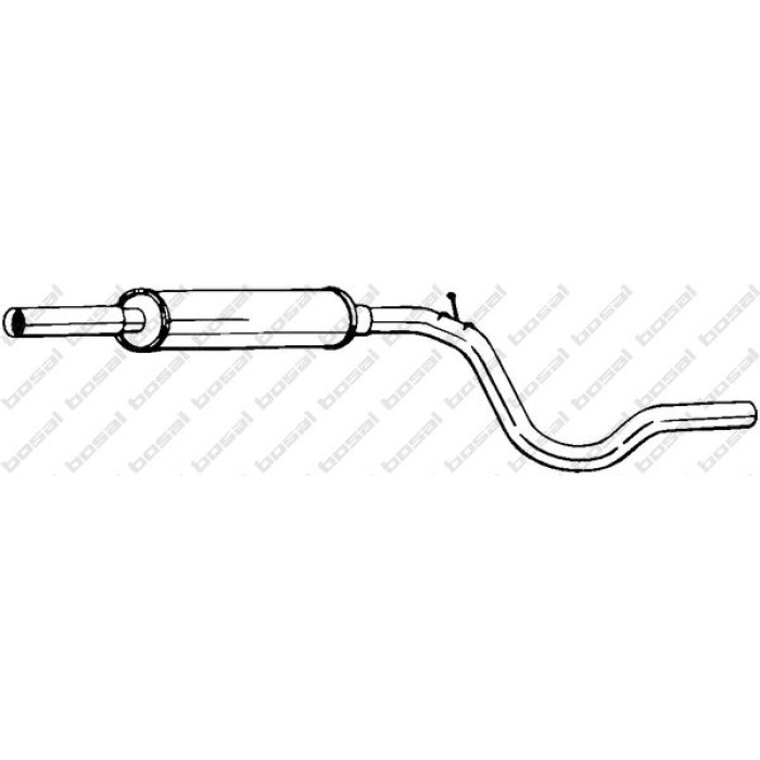 Bosal Schalldämpfer 279-119 Bosal Schalldämpfer 279-119