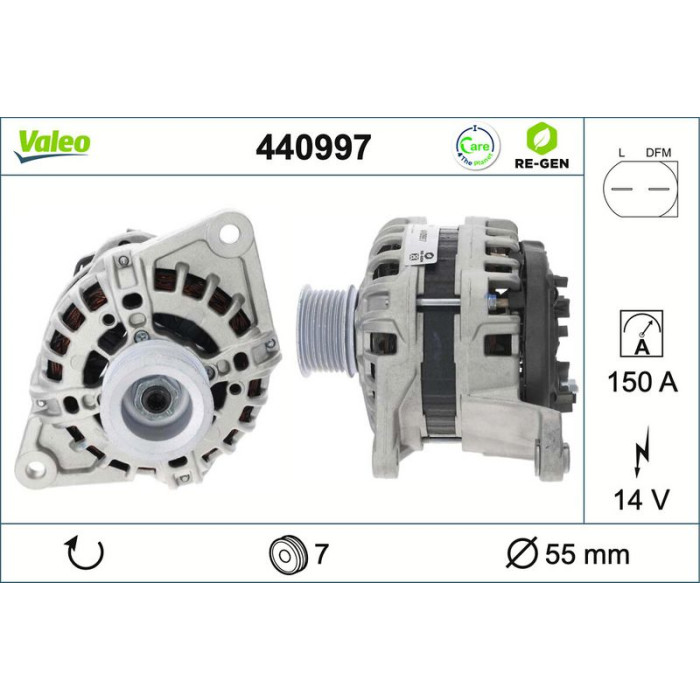 Valeo Lichtmaschine 440997 Valeo Lichtmaschine 440997