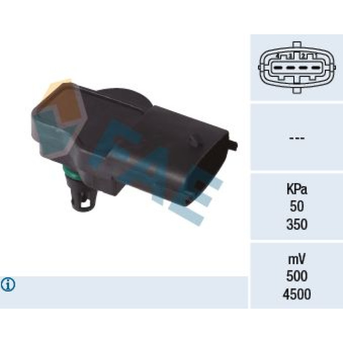 FAE Sensor, Saugrohrdruck 15149 FAE Sensor, Saugrohrdruck 15149