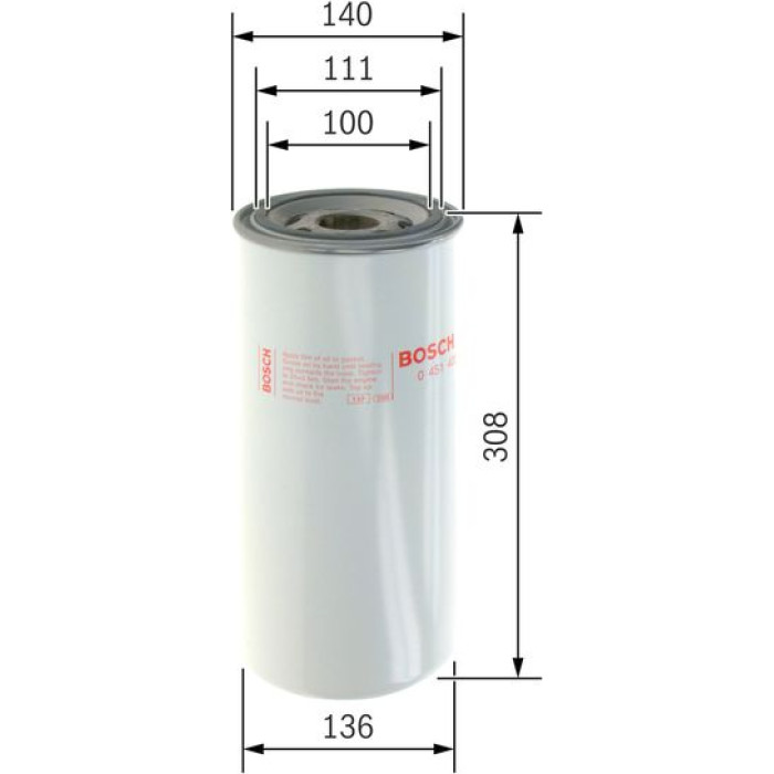 Bosch Ölfilter 0 451 403 208 Bosch Ölfilter 0 451 403 208