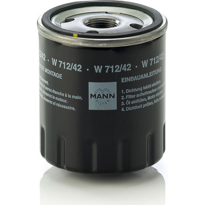 MANN-FILTER Ölfilter W 712/42 MANN-FILTER Ölfilter W 712/42