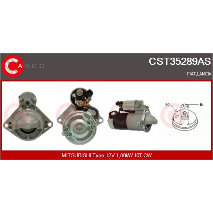 CASCO Anlasser CST35289AS CASCO Anlasser CST35289AS