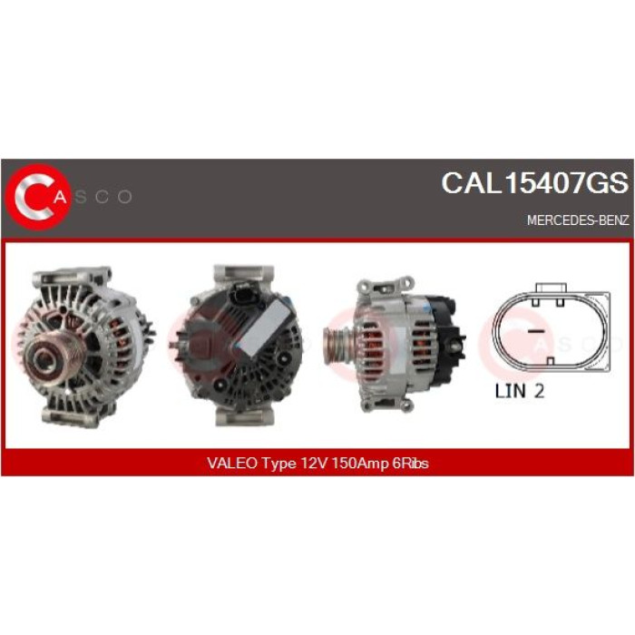 CASCO Generator CAL15407GS CASCO Generator CAL15407GS