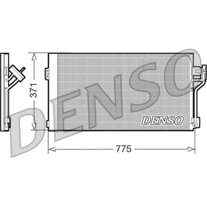 Denso Klimakondensator DCN17050 Denso Klimakondensator DCN17050