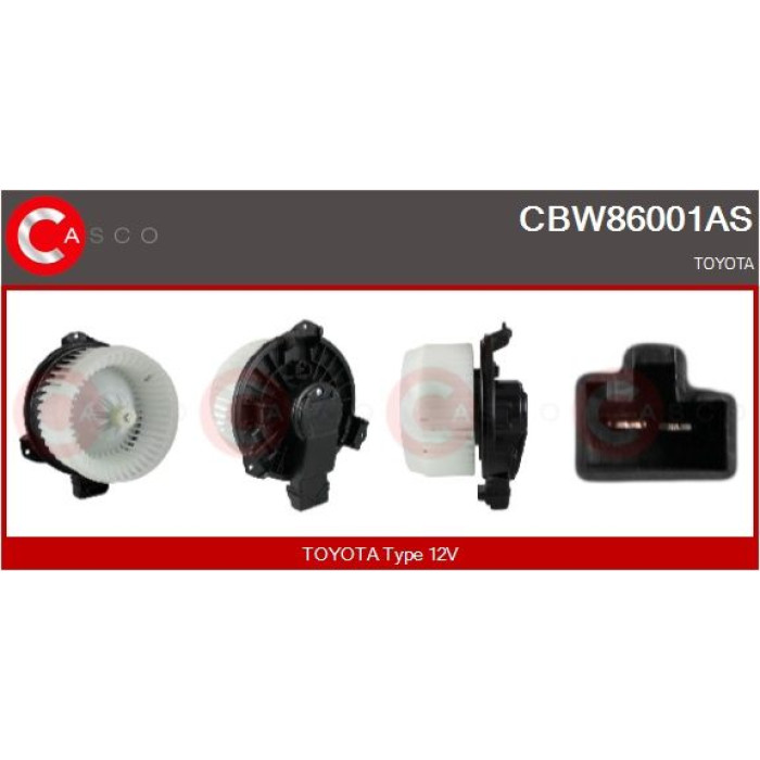 CASCO Motor, Lüfter CBW86001AS CASCO Motor, Lüfter CBW86001AS