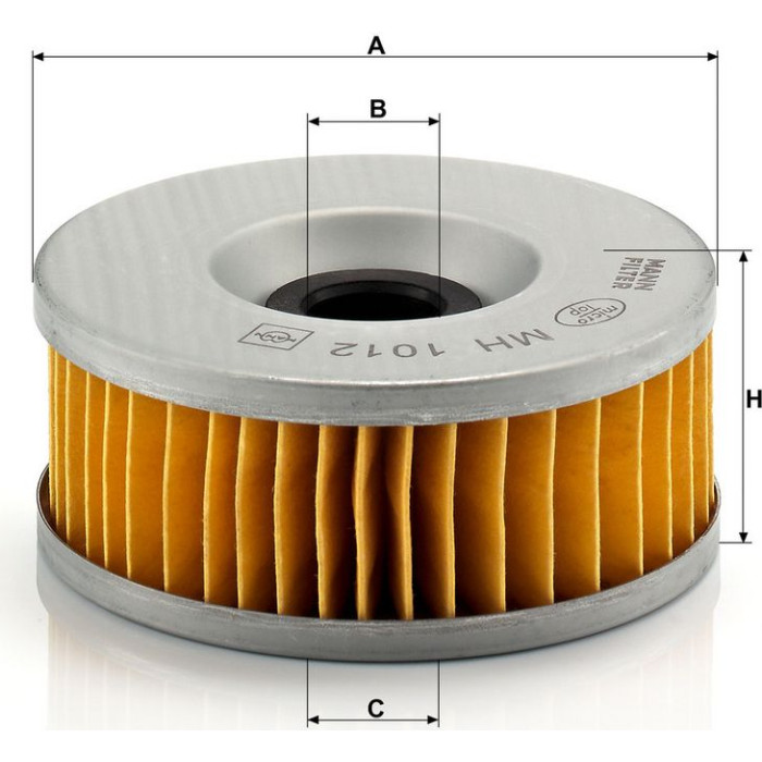 MANN-FILTER Ölfilter MH 1012 MANN-FILTER Ölfilter MH 1012