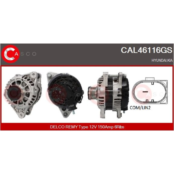 CASCO Generator CAL46116GS CASCO Generator CAL46116GS