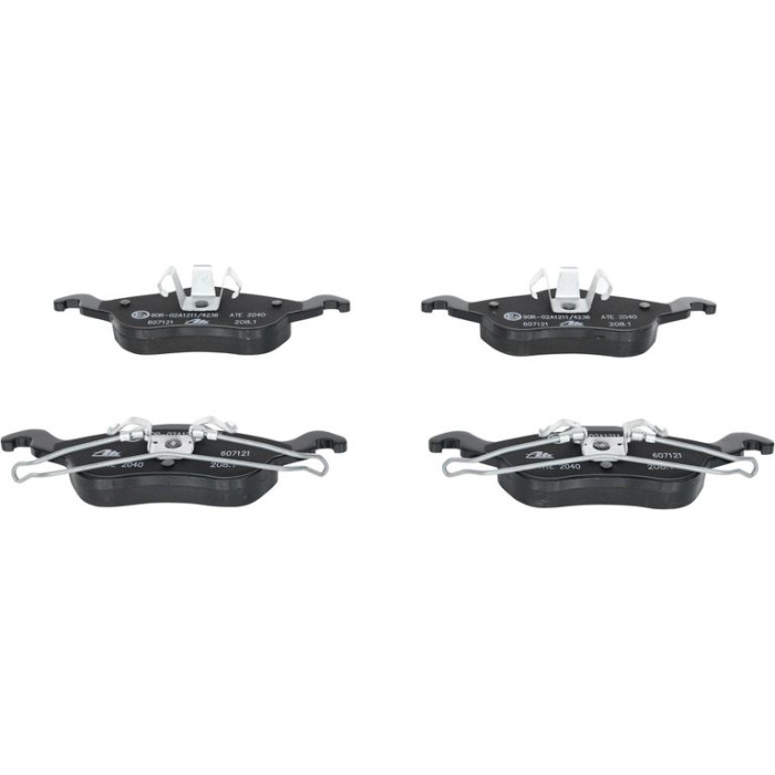 ATE Bremsbelagsatz Ford Vorderachse Focus 1, 4-2, 0 16 V 98-04 13.0460-7121.2 ATE Bremsbelagsatz Ford Vorderachse Focus 1, 4-2, 0 16 V 98-04 13.0460-7121.2