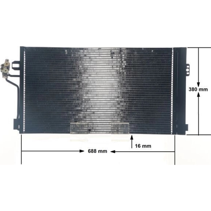 Kondensator, Klimaanlage AC 762 000S Kondensator, Klimaanlage AC 762 000S