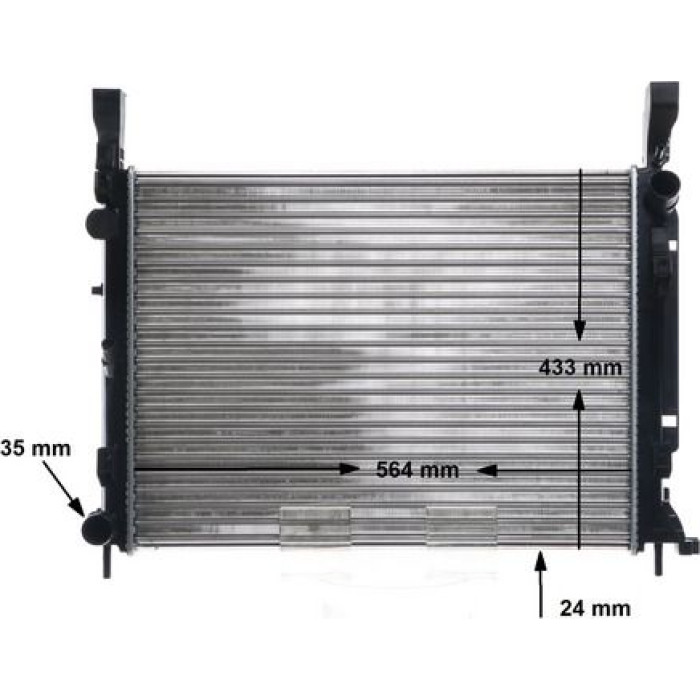 MAHLE Kühler, Motorkühlung CR 1154 000S