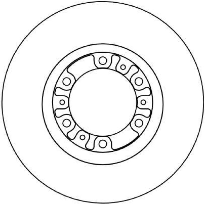 TRW Bremsscheibe DF4118