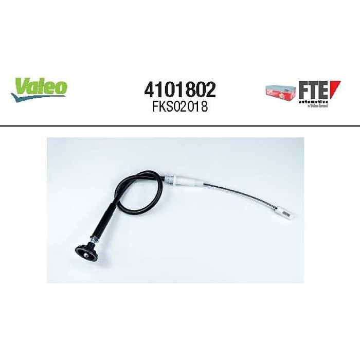 Valeo Kupplungsseil 4101802 Valeo Kupplungsseil 4101802