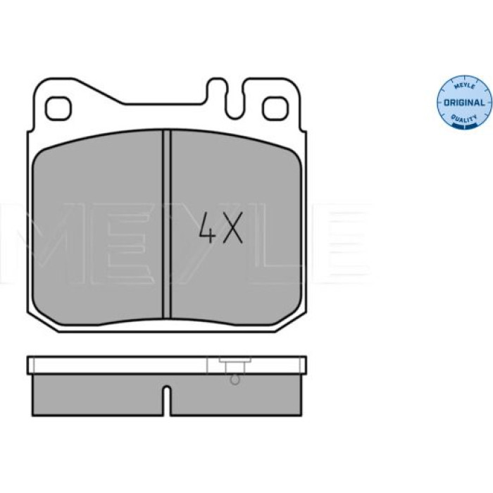 MEYLE Bremsbelagsatz Mercedes-Benz W123 79-85 252034117